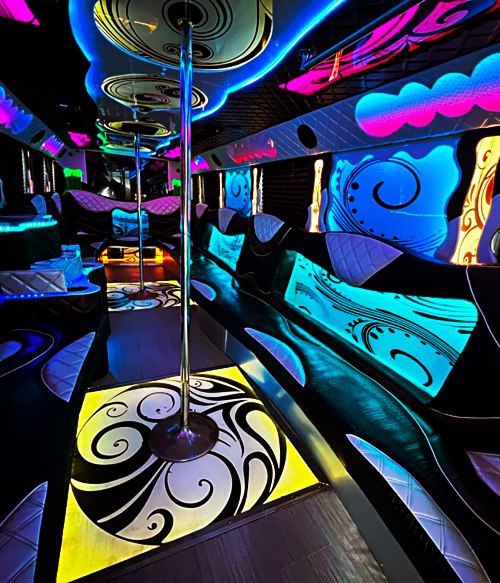 Des Plaines limo bus rental